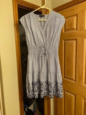 Rachel Zoe Striped Blue Sundress